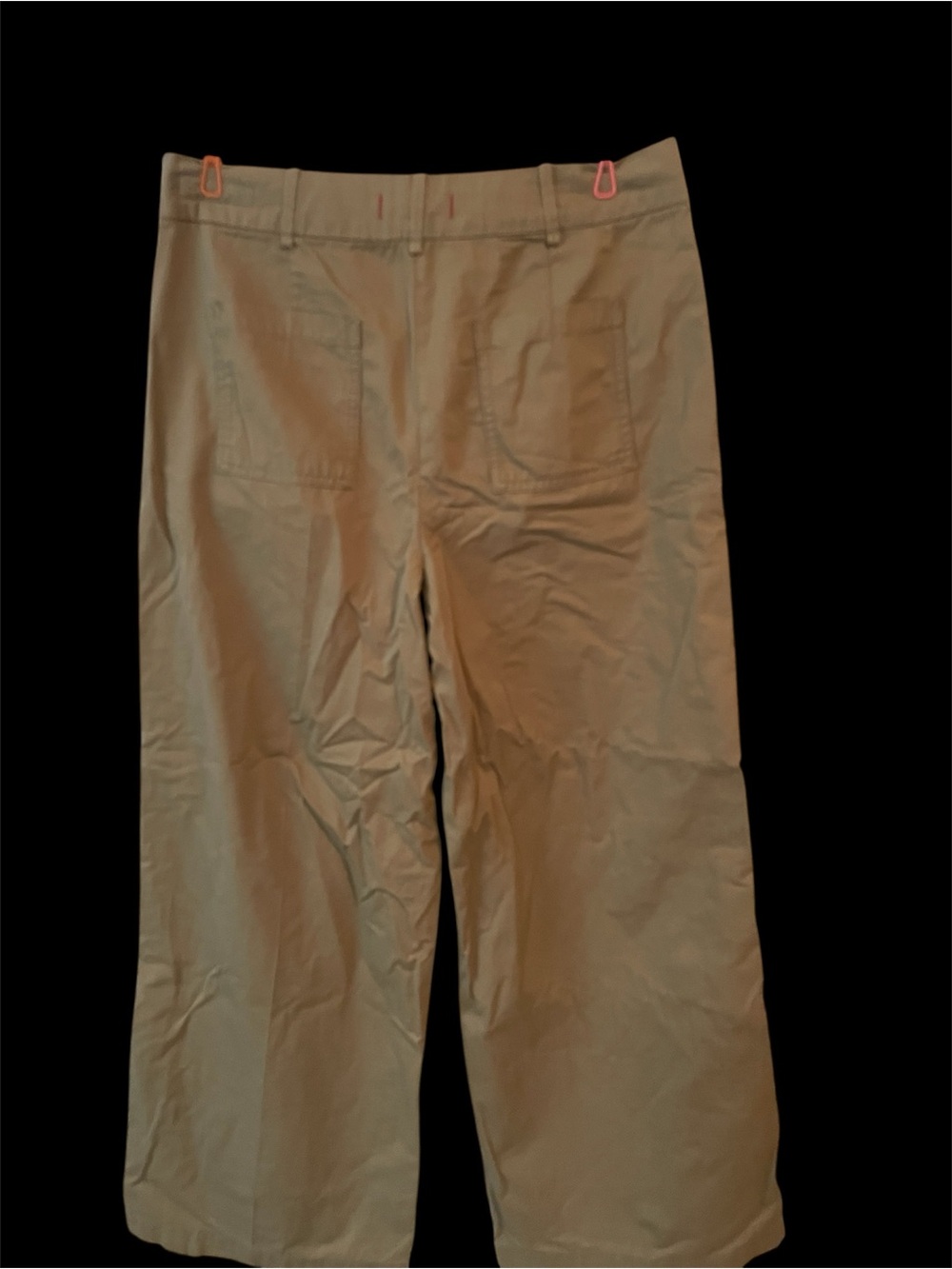 Zara Wide-Leg Pants in Olive - Picture 2 of 6